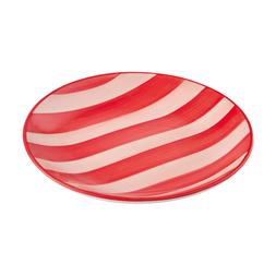 Kitchen 60s Summer pink & red Stripy Side Plate €9.49