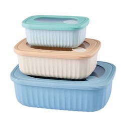Kitchen 60s Summer set of 3 Food Containers €17.99 RRP €18.00