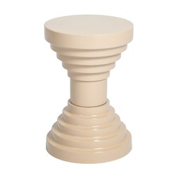 neoclassical metaltauplepillarstool €74.99