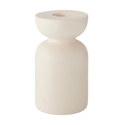 neoclassical smallwhitepillarcandlestickholder €11.99