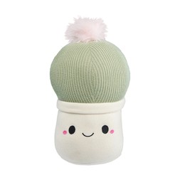 scandi knittedsmilingcacticushion €12.99