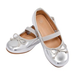 scandi Silverballetflats €19.99
