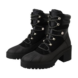 TK Maxx black chunky biker boots €74.99