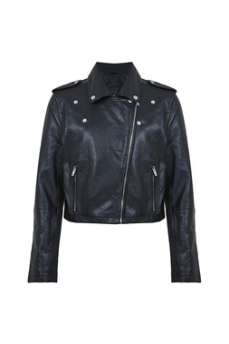 TK Maxx - Black Leather Jacket - €119.99 (RRP €230.00)