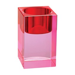 TK Maxx Colourful Pink&Red Block CandleHolder €6.49