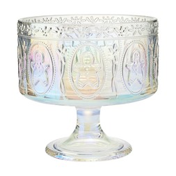 TK Maxx Geo-digital footed GlassTrifle Bowl €22.99