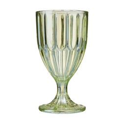 TK Maxx Geo-digital green Footed Glass €6.49