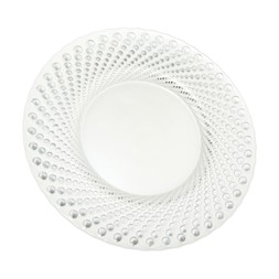 TK Maxx Geo-digital silver Dotted Charger Plate €11.99