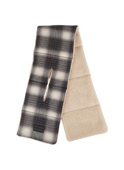 TK Maxx Gold Label grey scarf with fleece €59.99 (RRP €229.99)