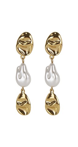 TK Maxx - gold & pearl earrings &euro;9.99