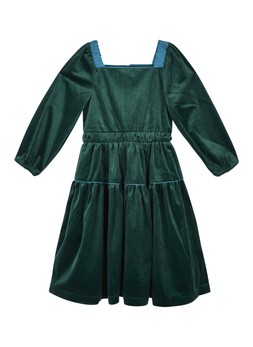 TK Maxx Kids Gold label green velvet dress €54.99 (RRP €255.99)