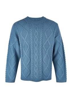 TK Maxx Men blue cable jumper €54.99
