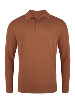 TK Maxx Men Gold label brown jumper €59.99 ( RRP €239.99)