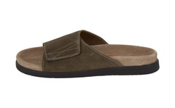TK Maxx - Men - green suede slidders &euro;36.99