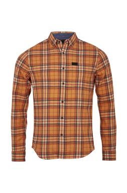 TK Maxx - Men - orange checked shirt &euro;27.99 (RRP &euro;74.99)
