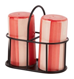 TK Maxx pink and red salt & pepper set €8.99