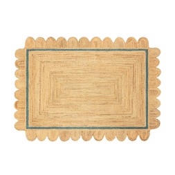 TK Maxx Scandi Scalloped Edge Yute Rug €149.99