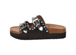 TK Maxx Women black & blue studs sandals €19.99