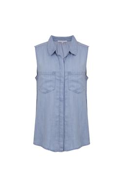 TK Maxx - Women - blue sleeveless shirt &euro;36.99