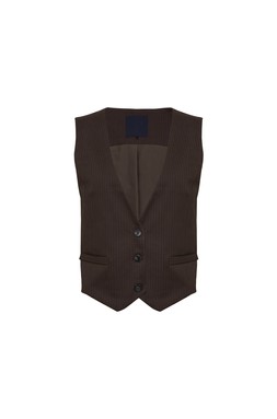 TK Maxx - Women - brown waistcoat &euro;24.99 (RRP &euro;84.90)