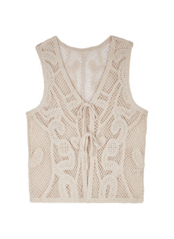 TK Maxx Women cream crochet top €22.99