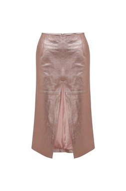 TK Maxx - Women - pink metallic skirt &euro;119.99 (RRP &euro;445.00)