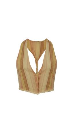 TK Maxx - yellow stripes top &euro;8.99