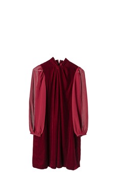 TK Maxx Red Velvet dress €54.99 (RRP €175.00)