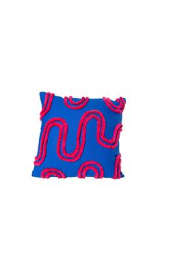 TK Maxx Blue and Pink Cushion €15.99