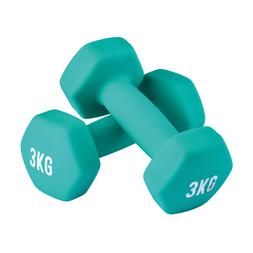 Wellness Restorative Realms set Of 2 green Dumb bell 3kg €20.99