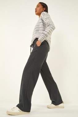 Roman Petite Grey Cord Drawstring Trouser