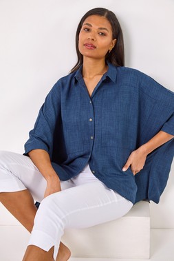 Roman Boxy Relaxed Blouse