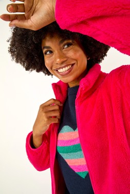 Roman Soft Sherpa Fleece Jacket