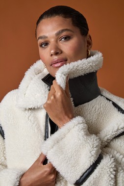 Roman Borg Aviator Coat