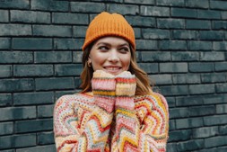 Roman Multi Zig Zag Pointelle Knit Jumper
