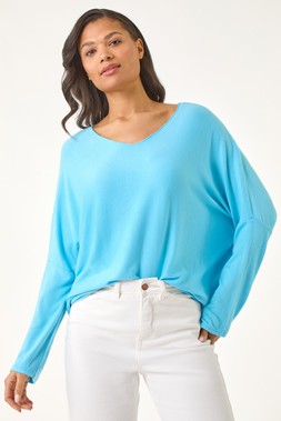 Roman V-Neck Snit Top