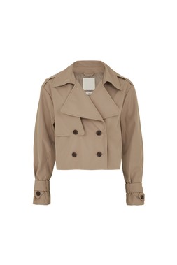 TK Maxx - Cropped trench jacket &pound;24.99 (RRP &pound;XX)