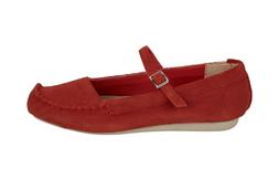 TK Maxx - women - red suede shoes &pound;29.99 (RRP &pound;60.00)