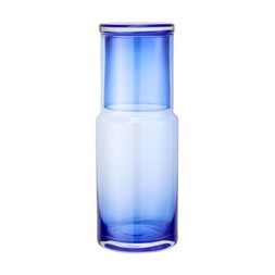 JOYFUL MINIMALISM cobaltblueglass&carafeset 9.99 option B