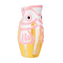 JOYFUL MINIMALISM yellow&pinkfishglassvase 19.99