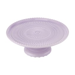 PASTEL GIFTING purplegeometricpatterncakestand 16.99