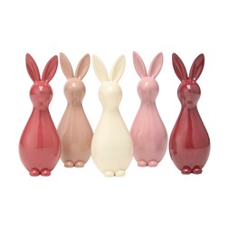 PASTEL GIFTING setof5cermiceasterbunnies 9.99