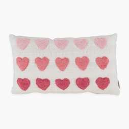 Tk Maxx White Red Heart Cushion £19.99