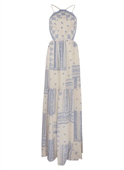 TK Maxx Women blue & white paisley dress £69.99 ( RRP £390.00)
