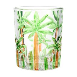 TROPICANA JUNGLE palm trees tumbler £4.99