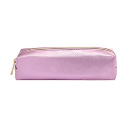 Beauty Pink High Shine Case With Gold Zip £4.99