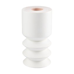 Colourful White Wooden Zigzag Candleholder £1.99