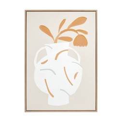 Folkelore Painted Frame Of Flowers In Vase £12.99