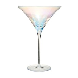 Geo-digital setOf2iridescentMartiniGlass RRP60 £24.99