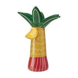 Jungle PaintedPalmTreeCandleStick RRP19 £12.99